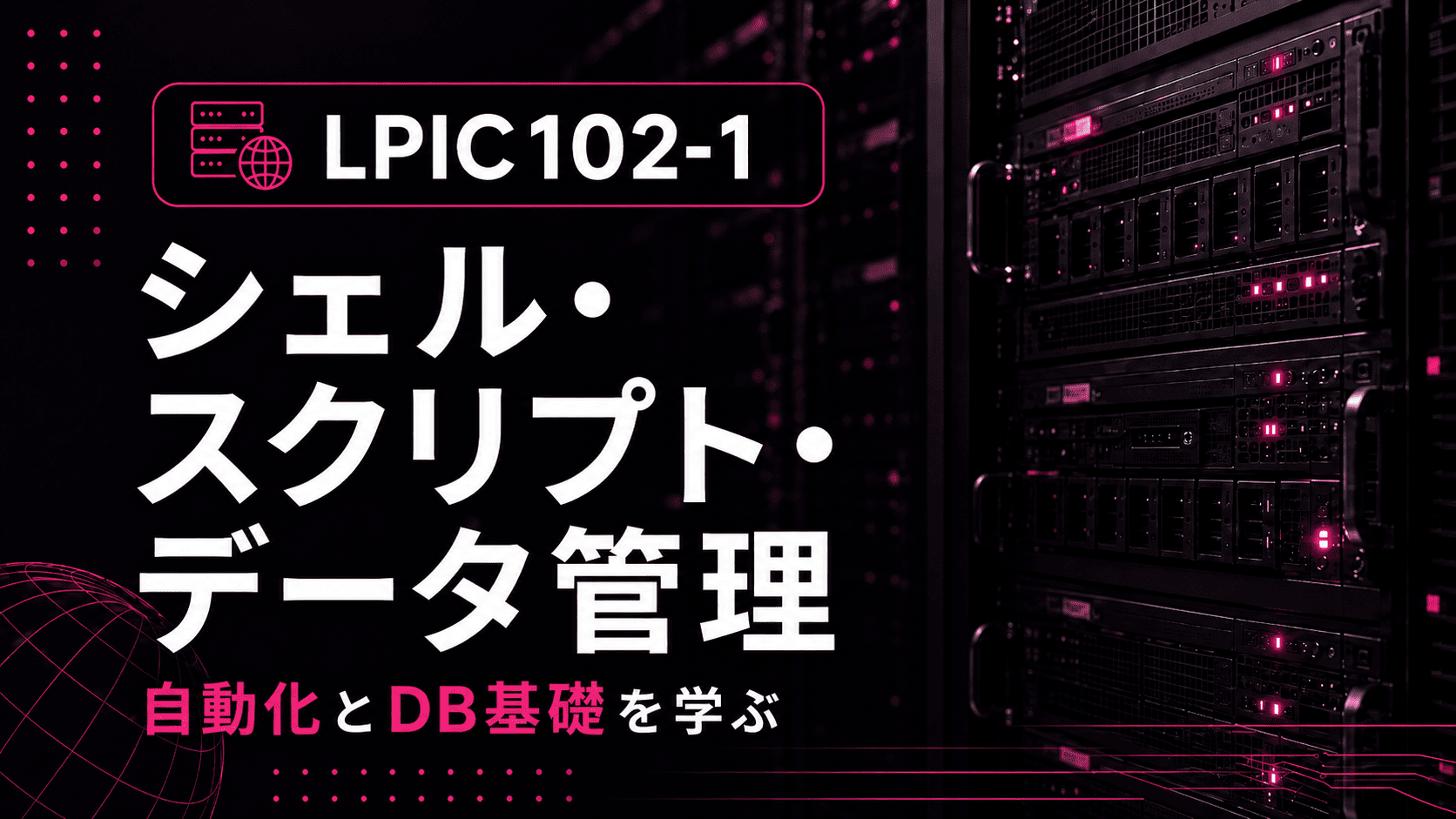 LPIC 102-1 シェル、スクリプト、データ管理のサムネイル