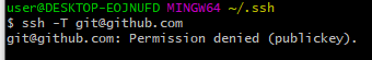 Permission denied