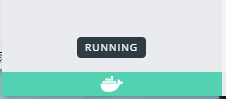 Dockerの状態がRUNNING