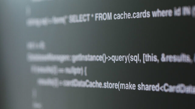 プログラミングソースコード
